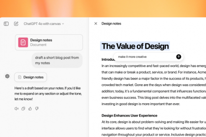 OpenAI Unveils ChatGPT Canvas, Paving the Way for Competition with Claude Artifacts